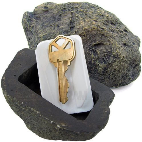 Hide key outside fake - a,